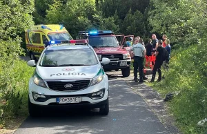 Tragedia w słowackich Tatrach. Zginął młody rowerzysta z Polski