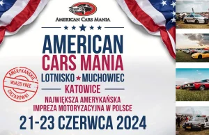 American Cars Mania 2024 zbliża się już do Katowic