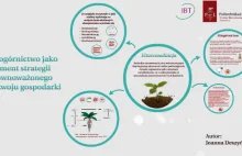 Fitogórnictwo jako element strategii zrównoważonego rozwoju gospodarki