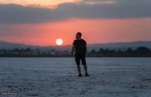 Larnaca Salt Lake Cypr