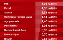 Największe rolnicze korporacje z Ukrainy. "Tutaj trzeba ostrzegać"