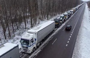 Polskie firmy przewozowe upadają, nawet 900 km od granicy z Ukrainą