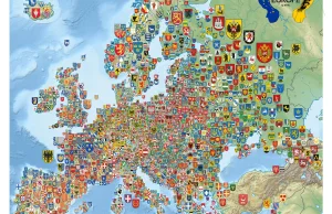Heraldyczna mapa Europy