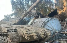 Izrael. Skradziony czołg odnaleziony na skupie złomu xD