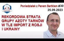 Rekordowa strata Azoty Tarnów. W tle import nawozów z Rosji i zywnosci z Ukrainy