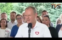 Donald Tusk zapowiada "marsz miliona serc" dla pani Joanny