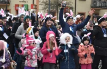 Pobili rekord Polski w liczbie osób przebranych za króliki. Dla chorego Bartosza