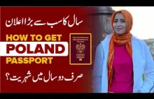 Pakistanka wyjaśnia, jak otrzymać polskie obywatelstwo