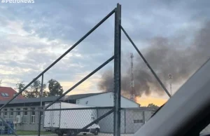 Kolejny pożar składowiska odpadów w Nowym Miszewie [FILM, ZDJĘCIA] PetroNews