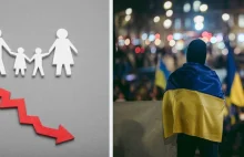 Populacja Ukrainy spadła już poniżej 30 mln obywateli!