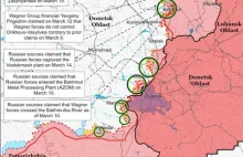 ISW: Siły rosyjskie robią postępy zarówno w Bachmucie jak i w okolicy miasta