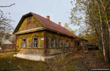 Opuszczona wieś Łubianka, Czarnobylska Strefa Zamknięta.