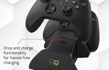 Okazja: Venom Series X Podwójna Stacja Ładująca, Czarny, 2,6 x 21 x 13 cm