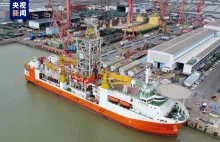 W Chinach zbudowano pierwszy ultragłębinowy statek wiertniczy Mengxiang