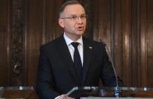 Duda: Strona rządowa łamie procedury nominowania dyplomatów