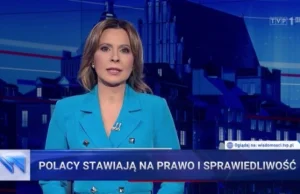 Skarga do KRRiT na powtórzony 27 razy pasek „Wiadomości” TVP