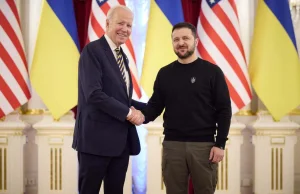 Prezydent USA Joe Biden w Kijowie - to jeszcze nie jest oficjalnie potwierdzone