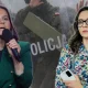 Policjant nie wpuścił posłanek KO do strefy zamkniętej. Usłyszał zarzuty karne.