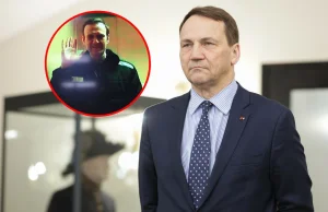 Nawalny nie żyje. Sikorski: jest bohaterem i symbolem