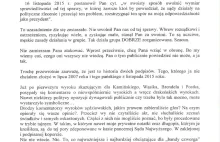 Treść listu Piotra Ryby do Andrzeja Dudy
