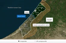 Wg Hamasu Izrael kazał cywilom się ewakuować po czym ostrzelał ich konwój