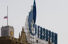 Gazprom tonie. Straty sięgną 180 miliardów dolarów.
