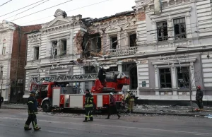 Rosja znów zaatakowała Ukrainę. Naloty na Charków.