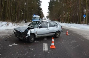 Kierowcę zbadali po wypadku. W alkomacie zabrakło skali