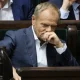 Donald Tusk opuścił prawie połowę głosowań w bieżącej kadencji Sejmu