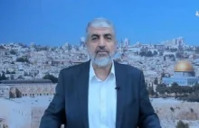 Przywódca Hamasu Khalid Mashal nawołuje do dżihadu przeciwko Żydom.