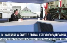 Kamiński poszedł wyżalić się do Holeckiej. "Jestem osobą niewinną, jestem posłem