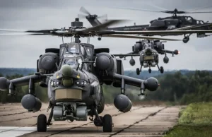 Mi-28 rozbił się podczas polowania na ukraińskie drony