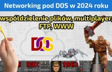 Networking pod DOS w 2024 r. Współdzielenie plików, multiplayer, FTP, WWW, BBS