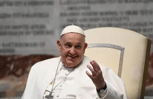 Papież wreszcie łaskawie wyjaśnił, kto jest winny że wojna trwa. Ukraina.