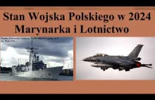 Stan Wojska Polskiego w 2024: Marynarka i Lotnictwo
