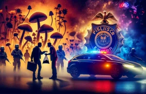 Kierowca Ubera sprzedał grzyby psylocybinowe i LSD - policjantom w cywilu