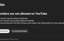 O tym, jak YouTube blokuje blokady reklam i co można z tym zrobić