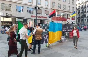 Piękny Ukraiński Pawilon w centrum Wiednia! Slava Ukraini!