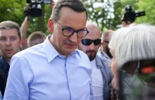 Morawiecki zaskoczony pytaniem o CPK. "Zrobił wielkie oczy" - Śląsk