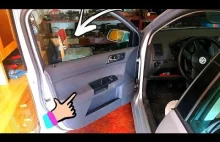 Wymiana prowadnic szyb przednich VW polo. Jak to zrobić