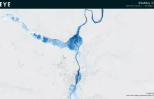 Powódź w Polsce. Satelitarny raport od ICEYE