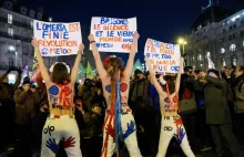 Feministki wściekłe na Macrona. Demonstracje w wielu miastach Francji