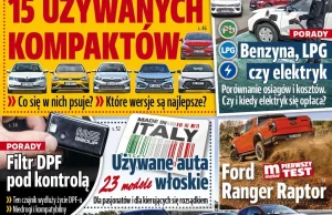 Dacia, Duster, Renault Espace, Peugeot 308 i wiele więcej - jest co czytać