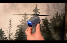 Test mini helikoptera Scout - przypominającego wojskowego Black Hornet Nano