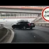 Nieudane popisy kierowcy BMW - "kontrolowany" poślizg zakończony na barierce