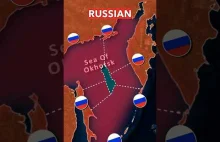 Russia's Nightmare Was... A Peanut #shorts #geography #politics #maps #facts #fu