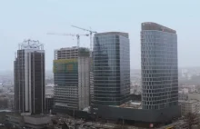 W centrum Katowic trwa budowa ostatniego z wieżowców w kompleksie Global Offic