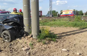 Tragiczny wypadek! Nie żyje kierowca BMW