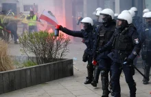 Strajk rolników. 13 policjantów w szpitalu po interwencjach w Warszawie