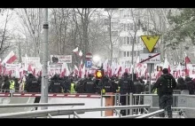 Protest Wolnych Polaków Warszawa, Sejm 11.01.2024r #MarszWolnychPolaków